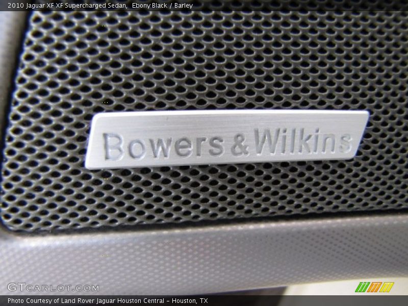 Ebony Black / Barley 2010 Jaguar XF XF Supercharged Sedan
