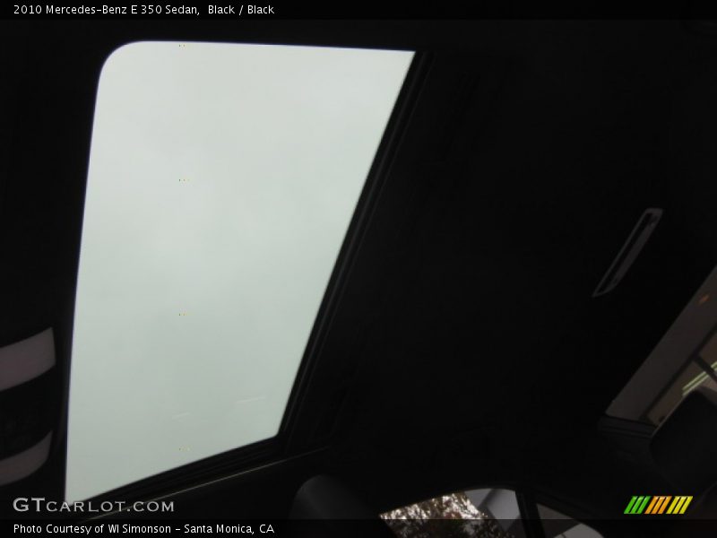 Black / Black 2010 Mercedes-Benz E 350 Sedan