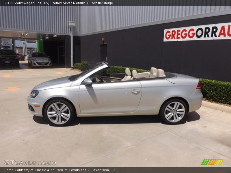 Reflex Silver Metallic / Cornsilk Beige 2012 Volkswagen Eos Lux