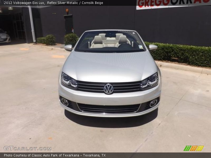 Reflex Silver Metallic / Cornsilk Beige 2012 Volkswagen Eos Lux