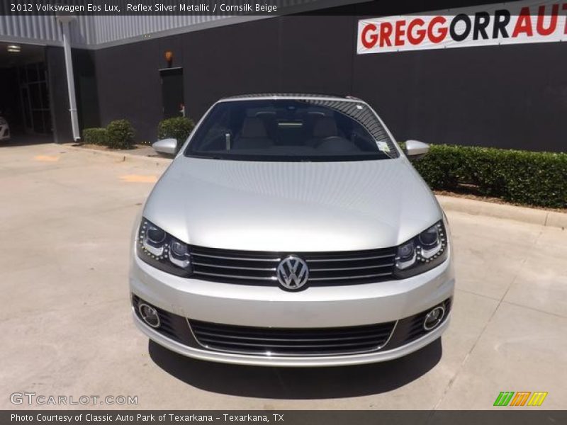 Reflex Silver Metallic / Cornsilk Beige 2012 Volkswagen Eos Lux