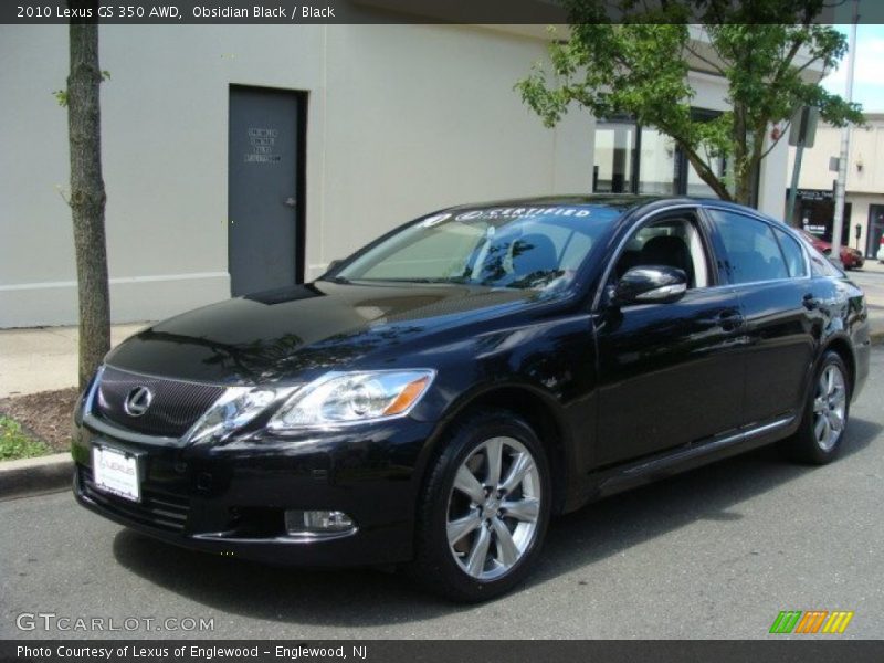 Obsidian Black / Black 2010 Lexus GS 350 AWD
