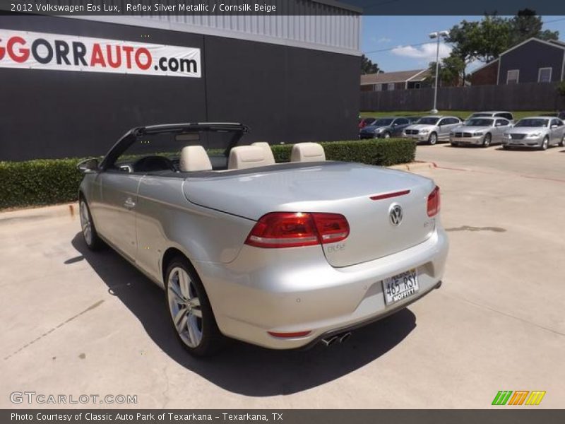 Reflex Silver Metallic / Cornsilk Beige 2012 Volkswagen Eos Lux
