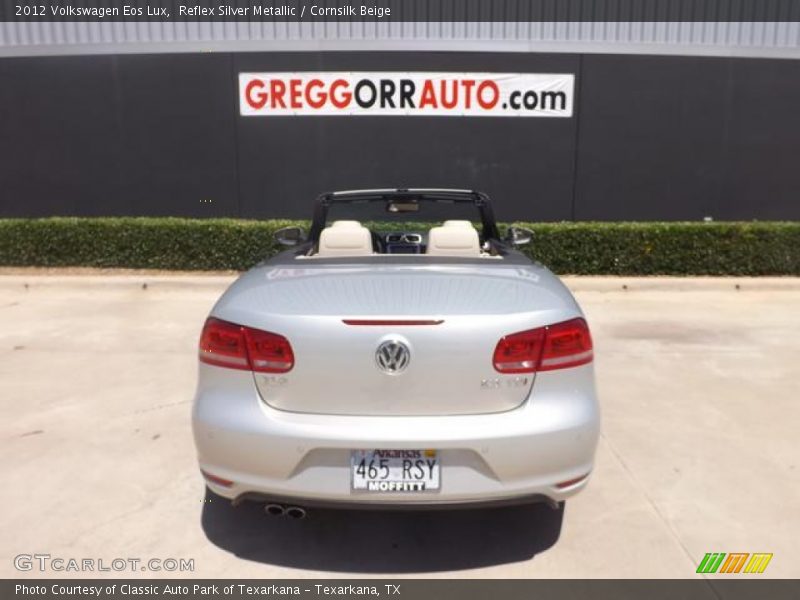 Reflex Silver Metallic / Cornsilk Beige 2012 Volkswagen Eos Lux