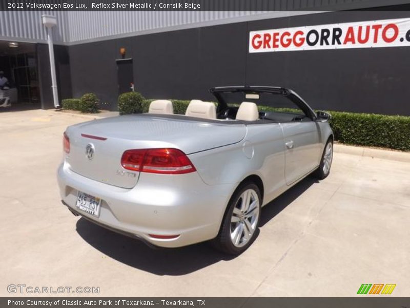 Reflex Silver Metallic / Cornsilk Beige 2012 Volkswagen Eos Lux