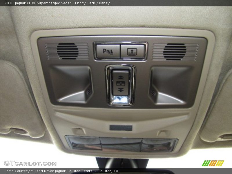 Ebony Black / Barley 2010 Jaguar XF XF Supercharged Sedan