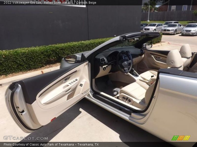 Reflex Silver Metallic / Cornsilk Beige 2012 Volkswagen Eos Lux