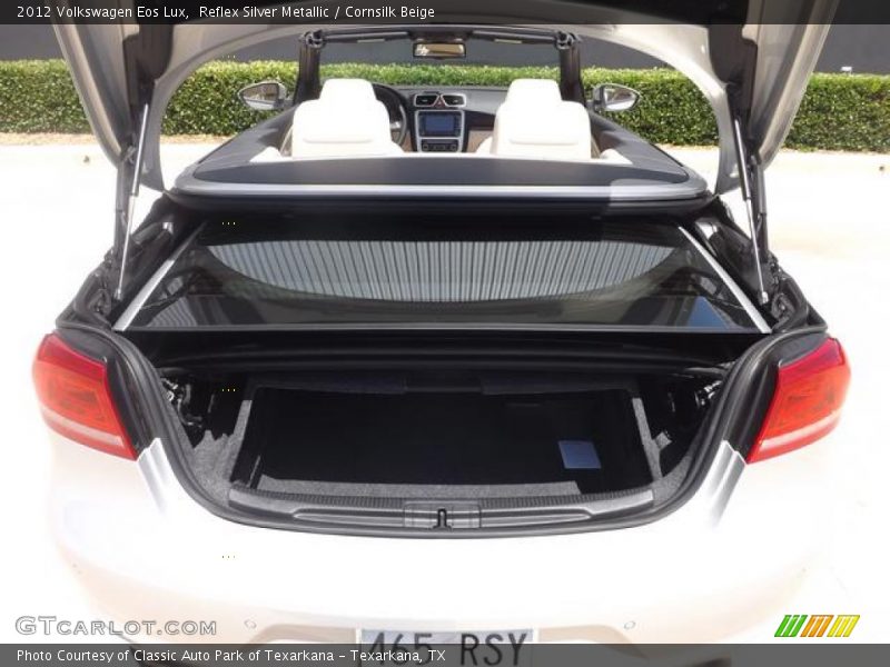 Reflex Silver Metallic / Cornsilk Beige 2012 Volkswagen Eos Lux
