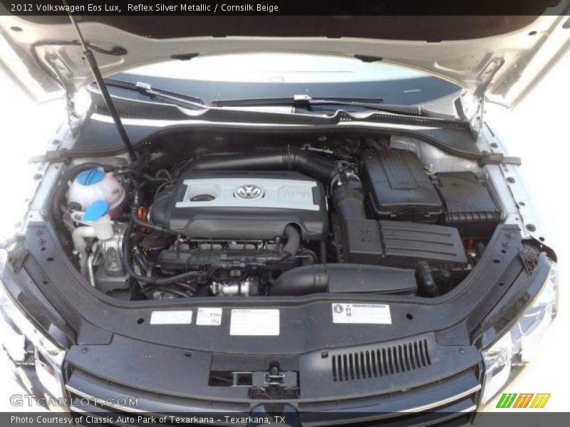Reflex Silver Metallic / Cornsilk Beige 2012 Volkswagen Eos Lux