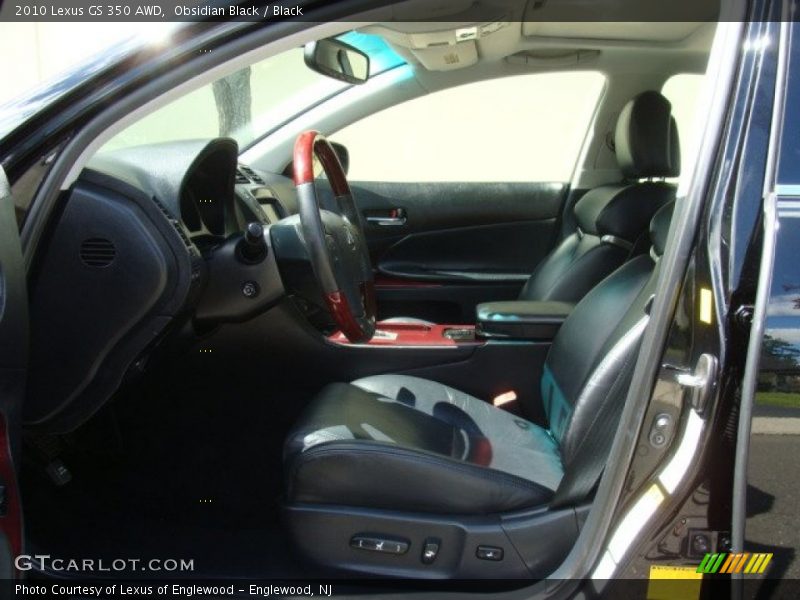 Obsidian Black / Black 2010 Lexus GS 350 AWD