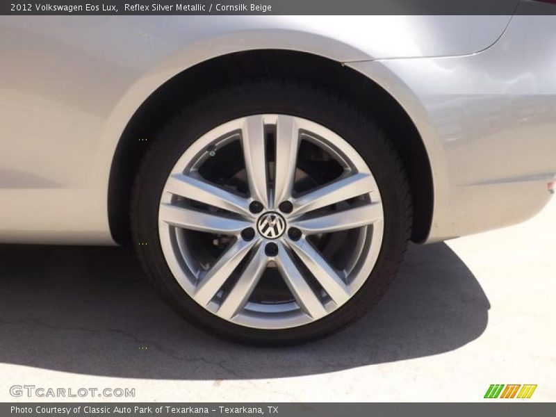 Reflex Silver Metallic / Cornsilk Beige 2012 Volkswagen Eos Lux