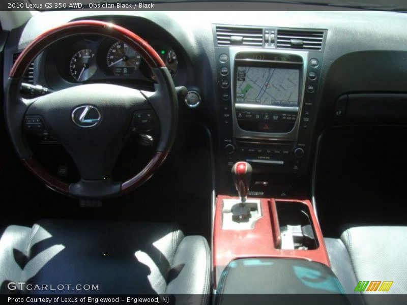 Obsidian Black / Black 2010 Lexus GS 350 AWD