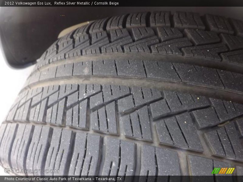 Reflex Silver Metallic / Cornsilk Beige 2012 Volkswagen Eos Lux