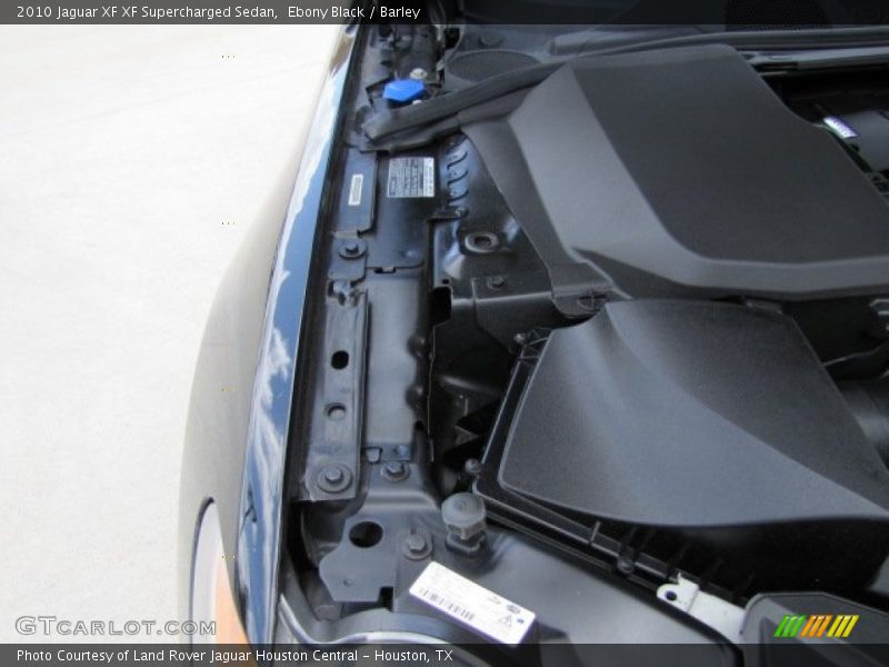 Ebony Black / Barley 2010 Jaguar XF XF Supercharged Sedan