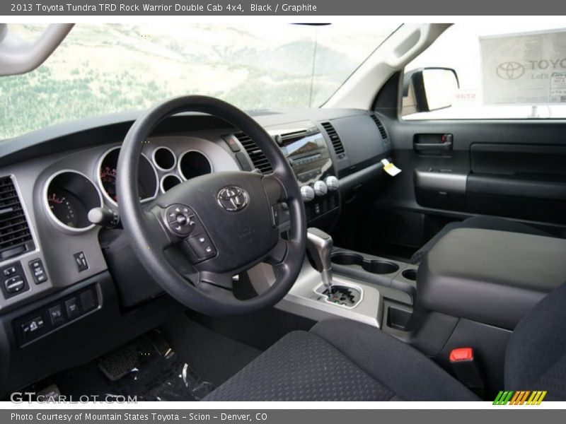 Black / Graphite 2013 Toyota Tundra TRD Rock Warrior Double Cab 4x4