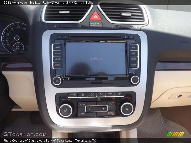 Reflex Silver Metallic / Cornsilk Beige 2012 Volkswagen Eos Lux