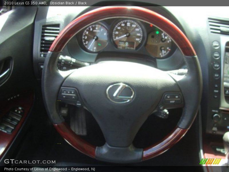 Obsidian Black / Black 2010 Lexus GS 350 AWD