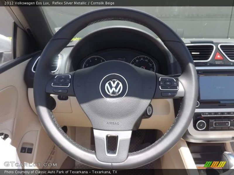 Reflex Silver Metallic / Cornsilk Beige 2012 Volkswagen Eos Lux