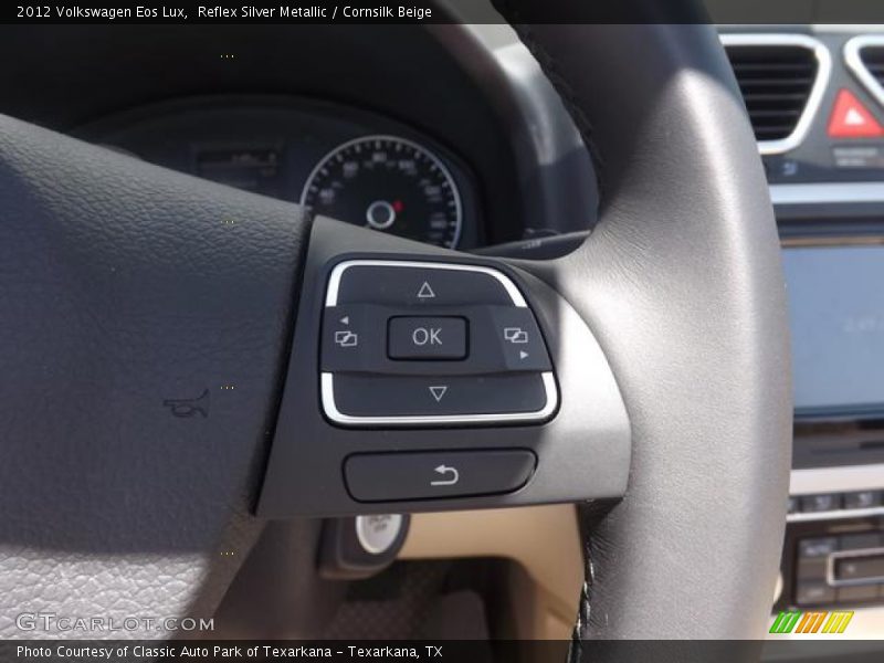 Reflex Silver Metallic / Cornsilk Beige 2012 Volkswagen Eos Lux