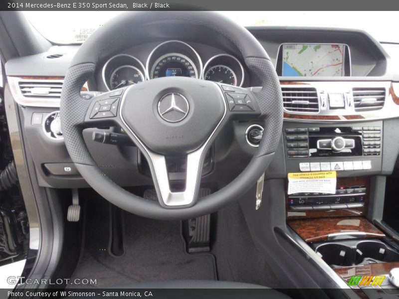 Black / Black 2014 Mercedes-Benz E 350 Sport Sedan