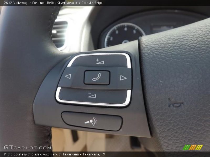 Reflex Silver Metallic / Cornsilk Beige 2012 Volkswagen Eos Lux
