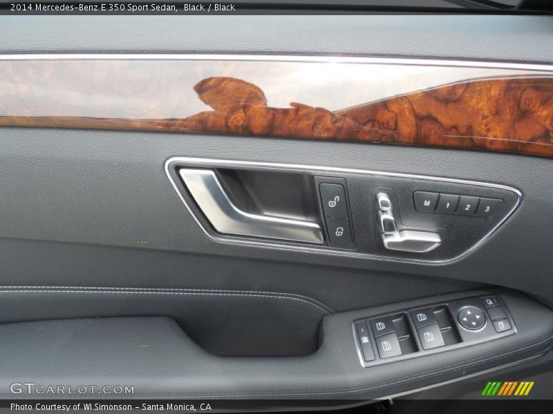Black / Black 2014 Mercedes-Benz E 350 Sport Sedan