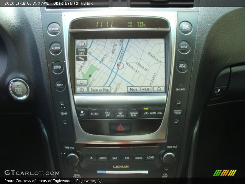 Obsidian Black / Black 2010 Lexus GS 350 AWD
