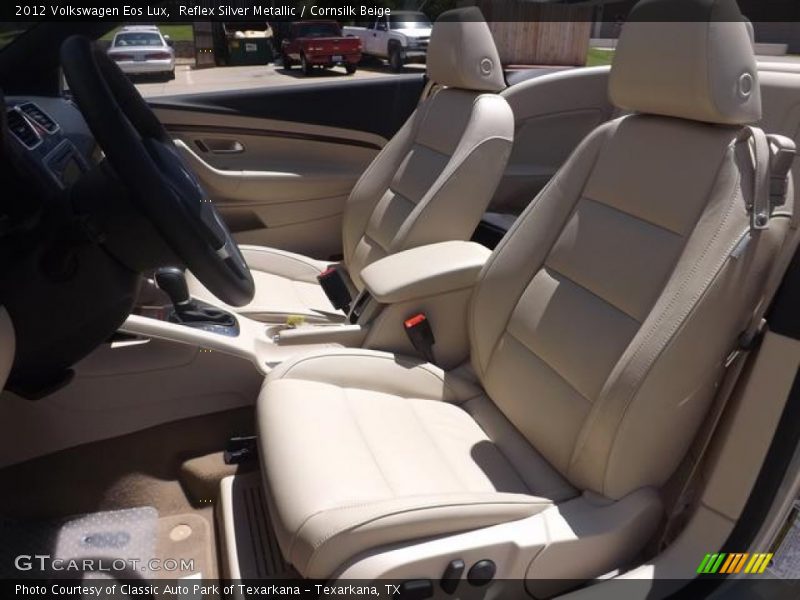 Reflex Silver Metallic / Cornsilk Beige 2012 Volkswagen Eos Lux