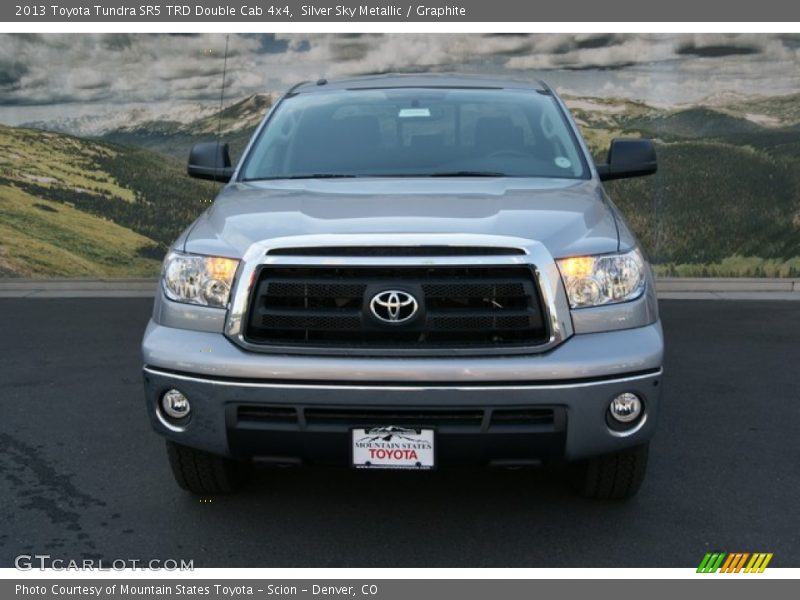 Silver Sky Metallic / Graphite 2013 Toyota Tundra SR5 TRD Double Cab 4x4
