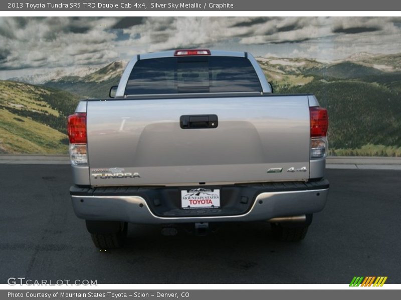 Silver Sky Metallic / Graphite 2013 Toyota Tundra SR5 TRD Double Cab 4x4