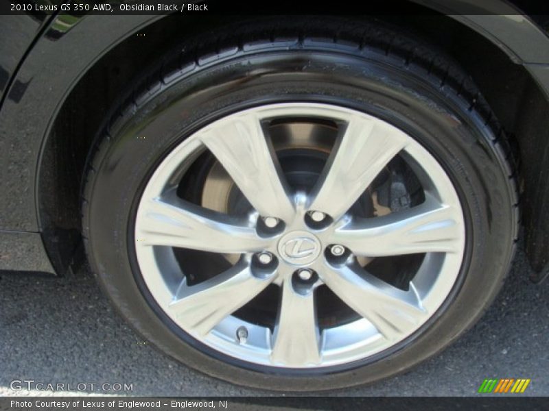 Obsidian Black / Black 2010 Lexus GS 350 AWD