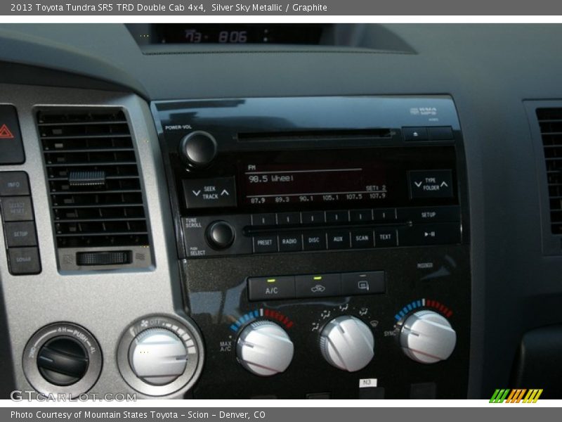 Silver Sky Metallic / Graphite 2013 Toyota Tundra SR5 TRD Double Cab 4x4
