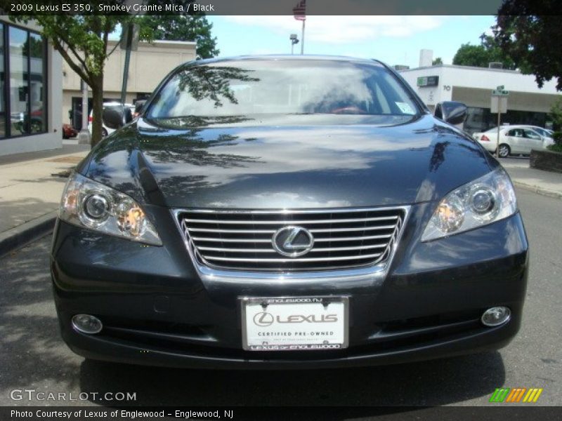 Smokey Granite Mica / Black 2009 Lexus ES 350