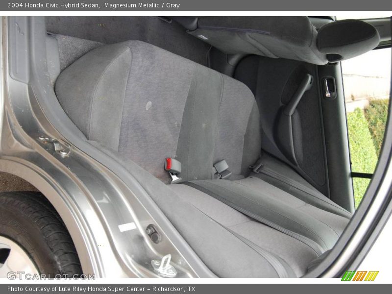 Magnesium Metallic / Gray 2004 Honda Civic Hybrid Sedan