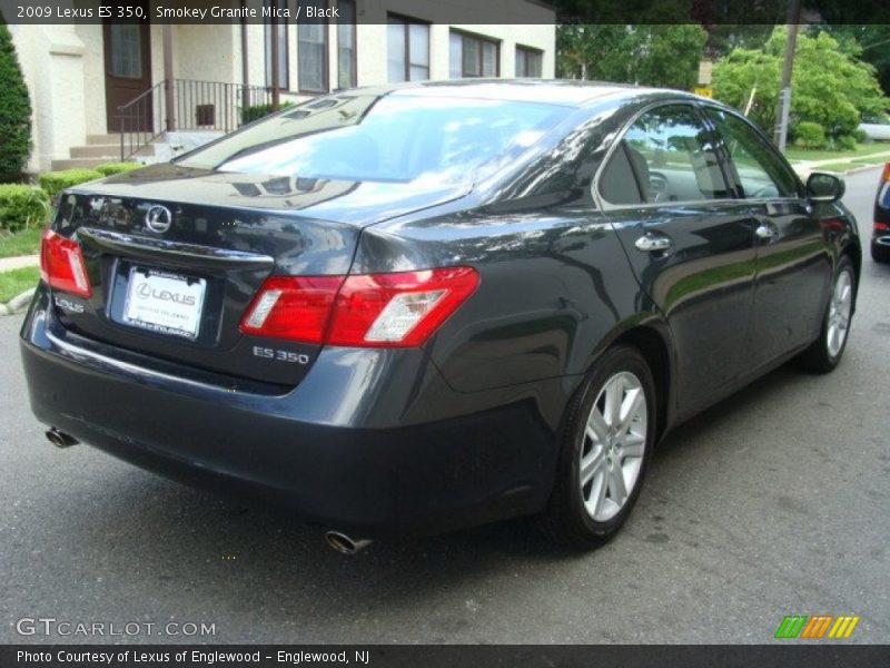 Smokey Granite Mica / Black 2009 Lexus ES 350
