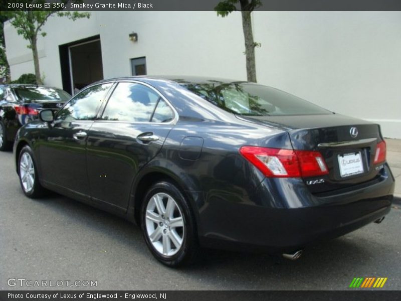 Smokey Granite Mica / Black 2009 Lexus ES 350