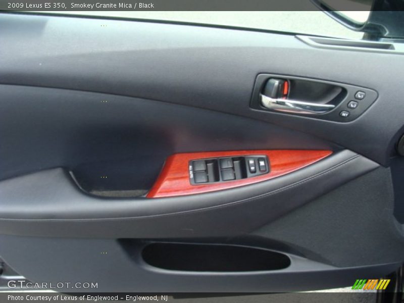 Smokey Granite Mica / Black 2009 Lexus ES 350