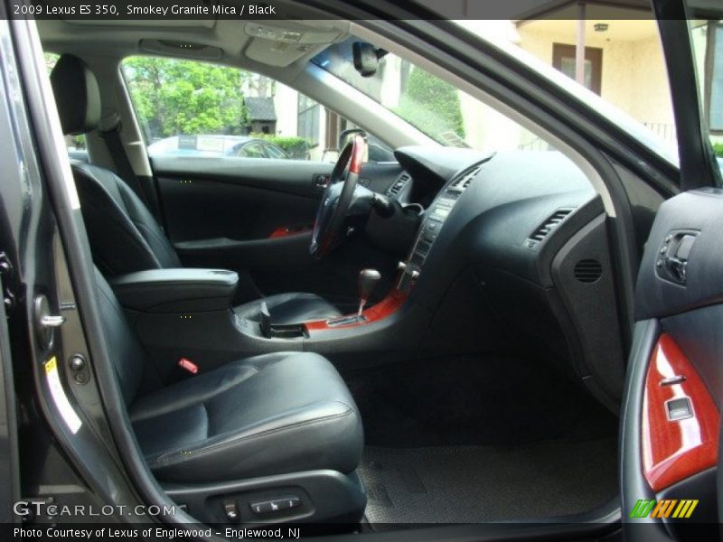 Smokey Granite Mica / Black 2009 Lexus ES 350