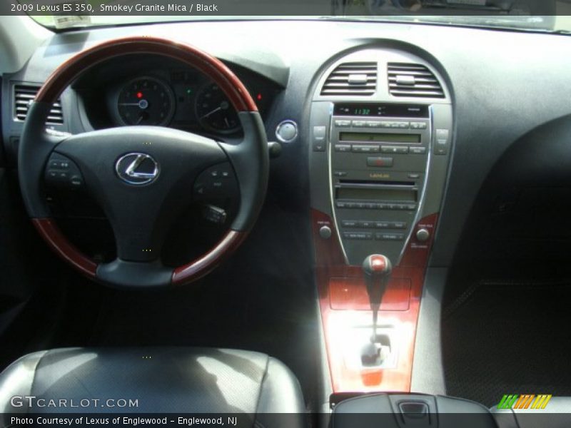 Smokey Granite Mica / Black 2009 Lexus ES 350