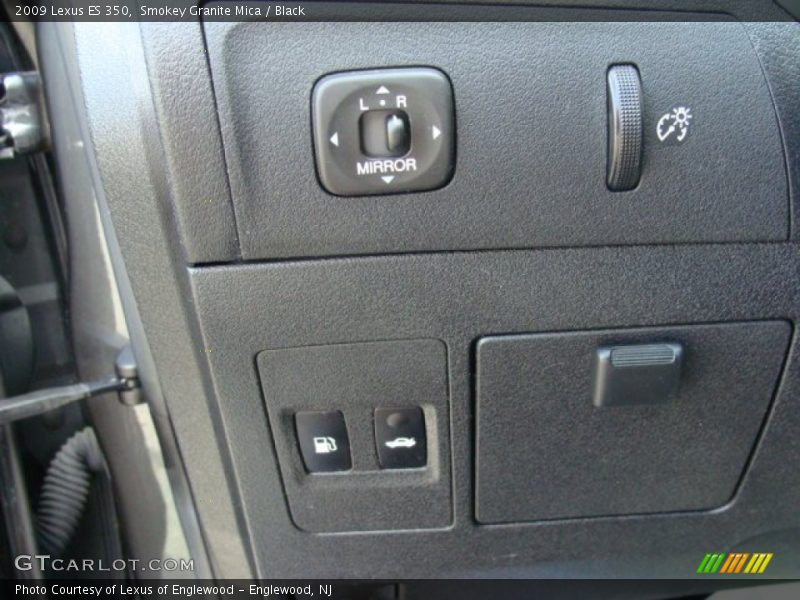 Smokey Granite Mica / Black 2009 Lexus ES 350