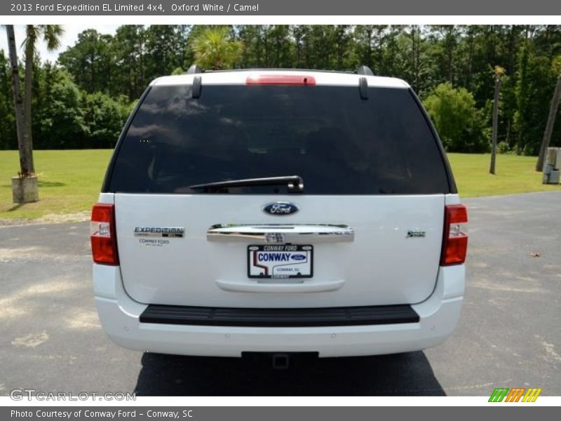 Oxford White / Camel 2013 Ford Expedition EL Limited 4x4