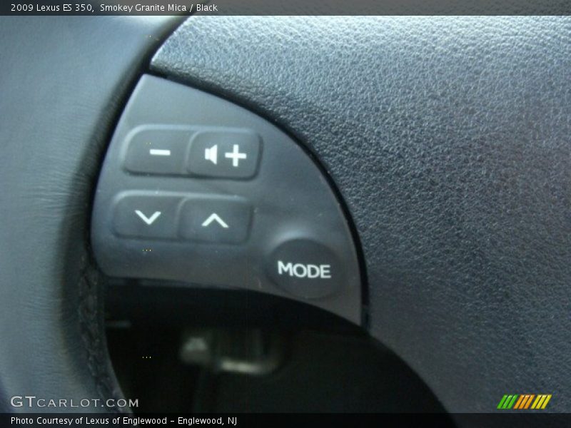 Smokey Granite Mica / Black 2009 Lexus ES 350