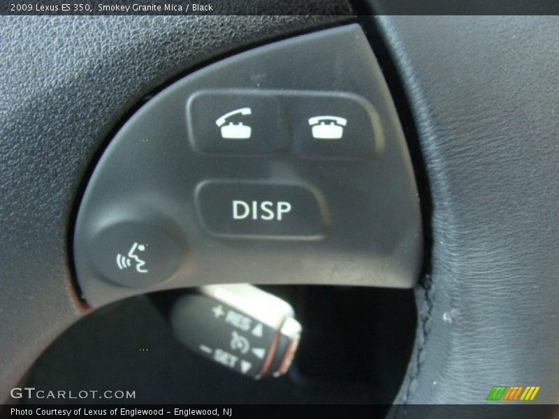 Smokey Granite Mica / Black 2009 Lexus ES 350