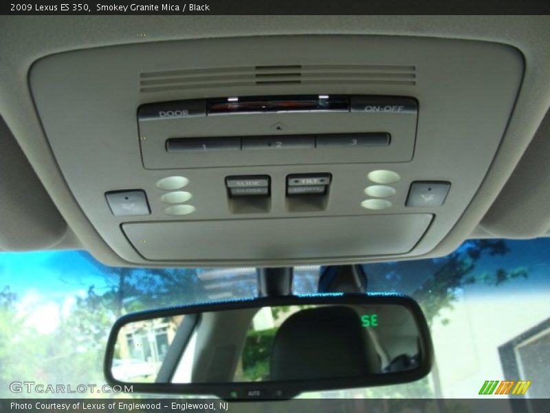 Smokey Granite Mica / Black 2009 Lexus ES 350