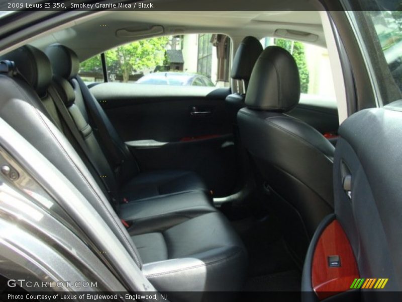 Smokey Granite Mica / Black 2009 Lexus ES 350