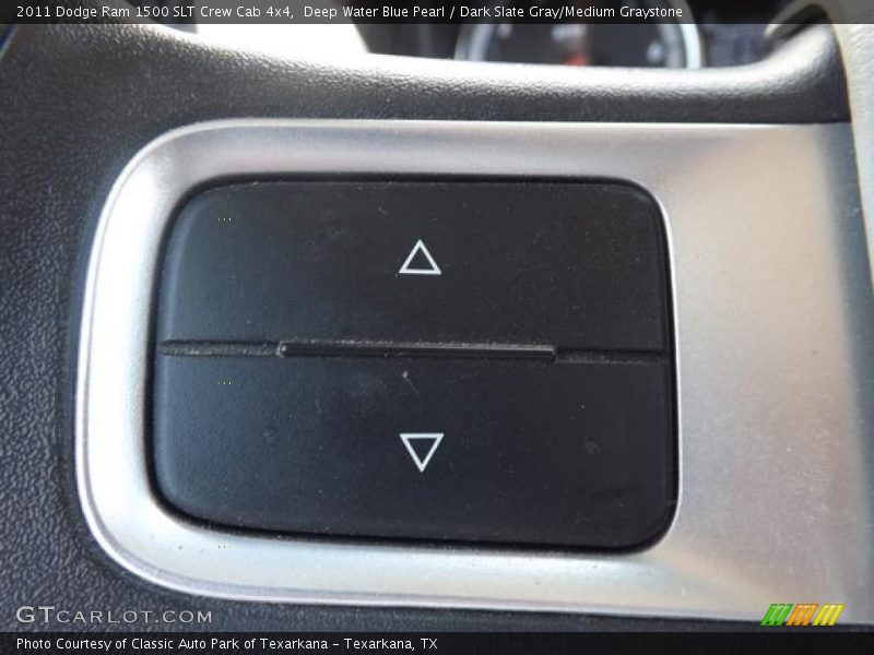 Deep Water Blue Pearl / Dark Slate Gray/Medium Graystone 2011 Dodge Ram 1500 SLT Crew Cab 4x4