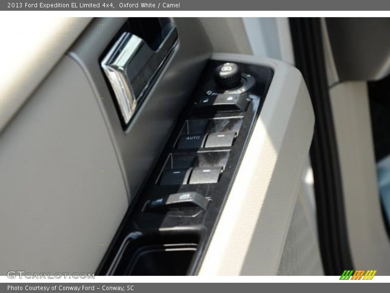 Oxford White / Camel 2013 Ford Expedition EL Limited 4x4