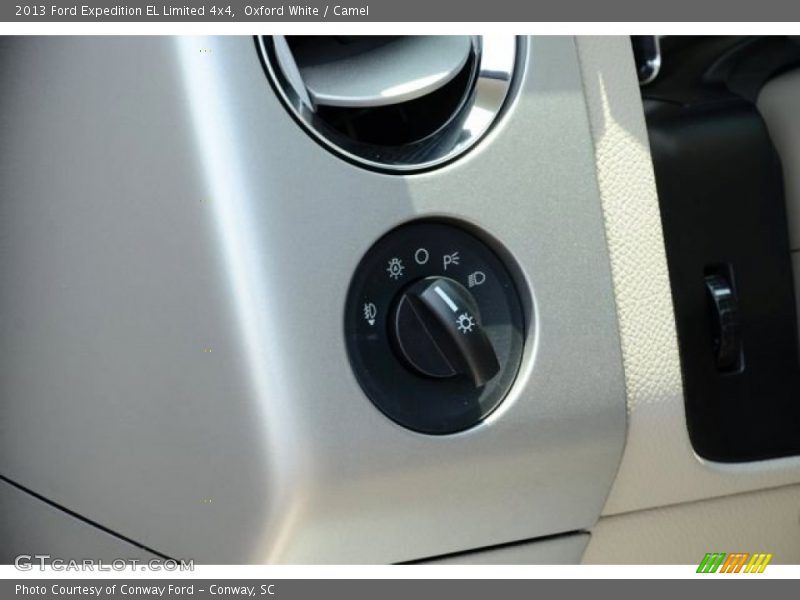 Oxford White / Camel 2013 Ford Expedition EL Limited 4x4