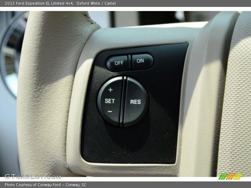 Oxford White / Camel 2013 Ford Expedition EL Limited 4x4