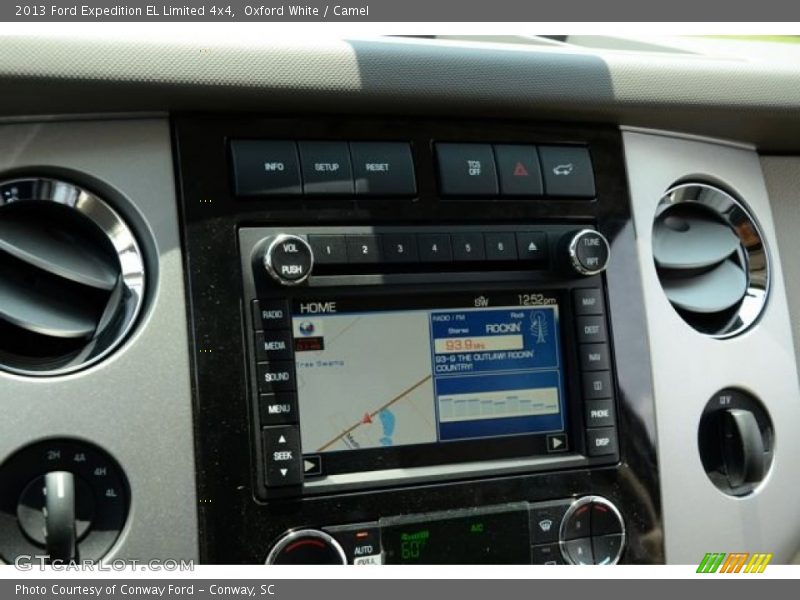 Oxford White / Camel 2013 Ford Expedition EL Limited 4x4